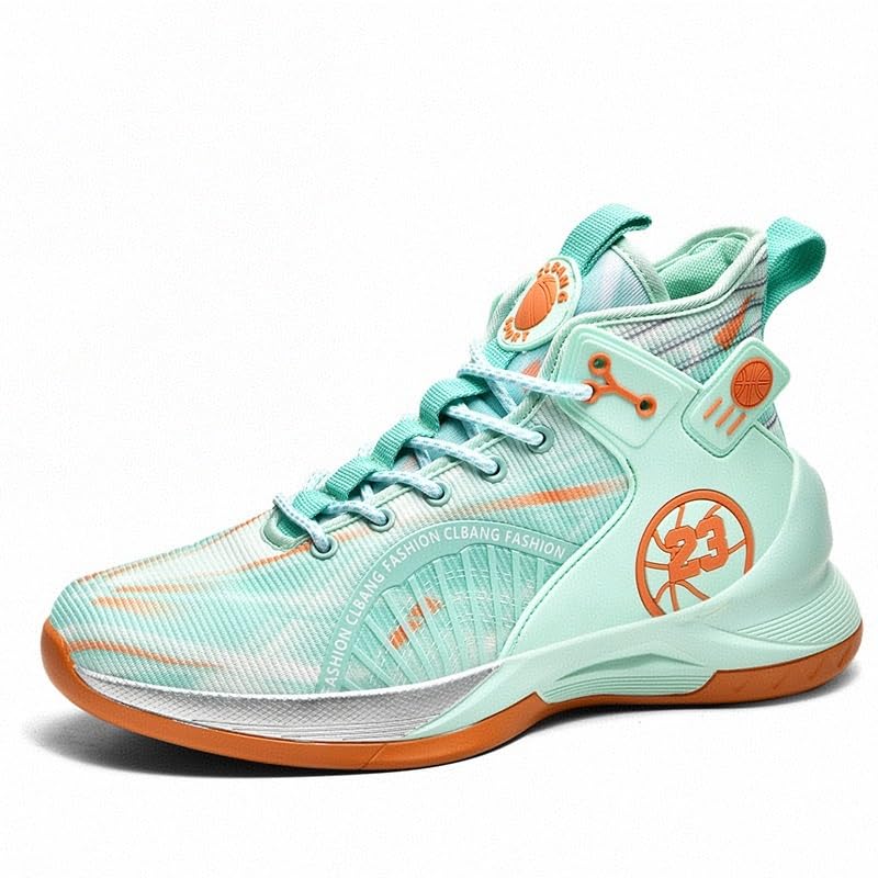 Zapatos de baloncesto de caña alta ligeros para evitar el cansancio y los resbalones 1