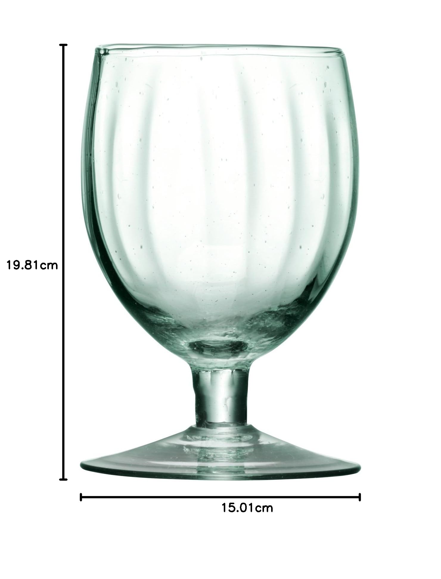 LSA International Mia Weinglas, Glas, Clear, 4 Stück (1er Pack), 4