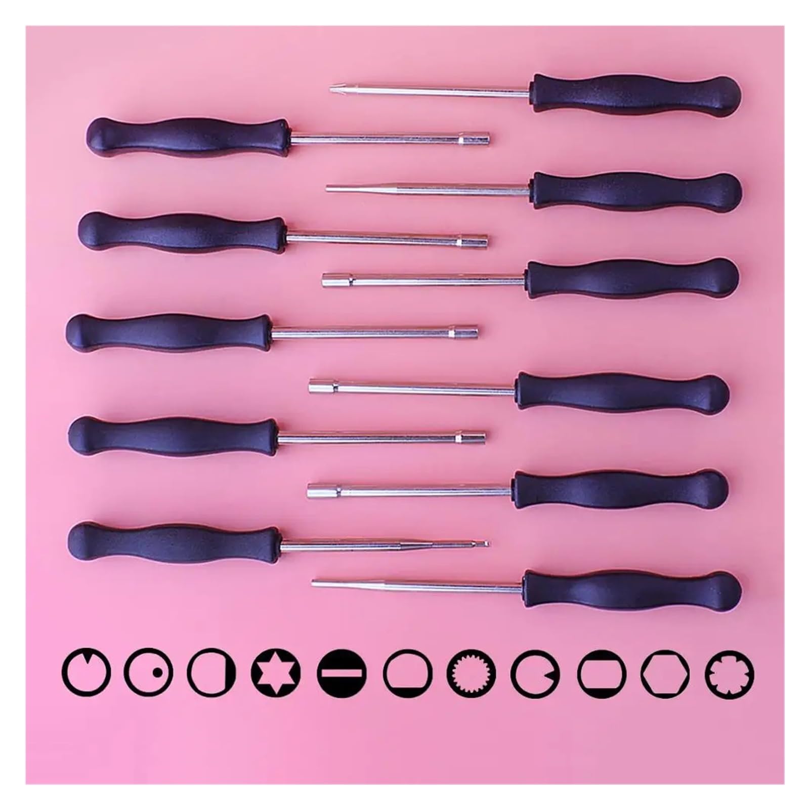 USPFBCEGM Cacciavite Regolatore Tenditore Strumento for S-ihl P-Ulan Trimmer Motosega Regolazione del Carburatore Accessorio di Riparazione