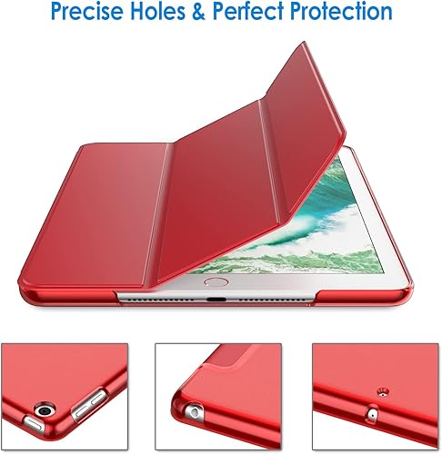 Vista 54 de JETech Funda para iPad (9.7 pulgadas, modelo 2018/2017, 6ª/5ª generación), Smart Cover Auto Wake/Sleep (verde azulado)