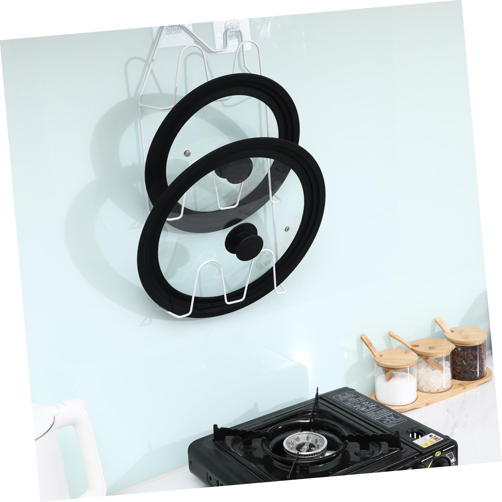 ABOOFAN Glasdeckel Für Töpfe Und Pfannen Universeller Deckel Mit Silikonrand Und Griff Zum Kochen Und Braten Abdichtend Und Hitzebeständig