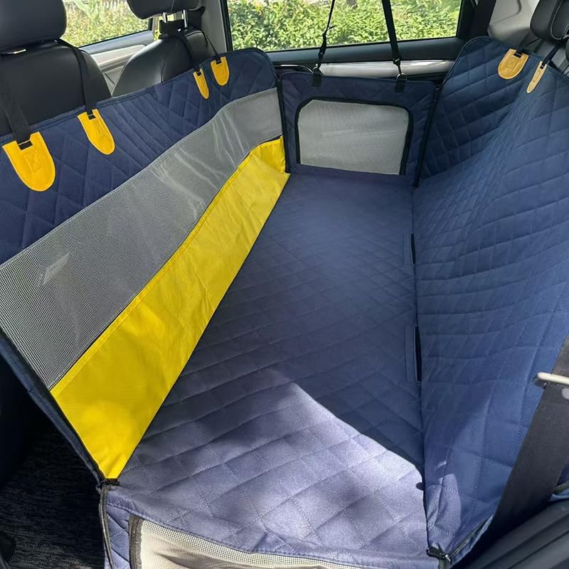 Funda Coche Perro Compatible con Opel Insignia Country Tourer 2017-2020, Protector Maletero Coche Perros Asiento Trasero Impermeable, Accesorios para Viajes Coche,A