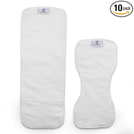 Rumparooz 10 Pack Microfiber 6R Soaker