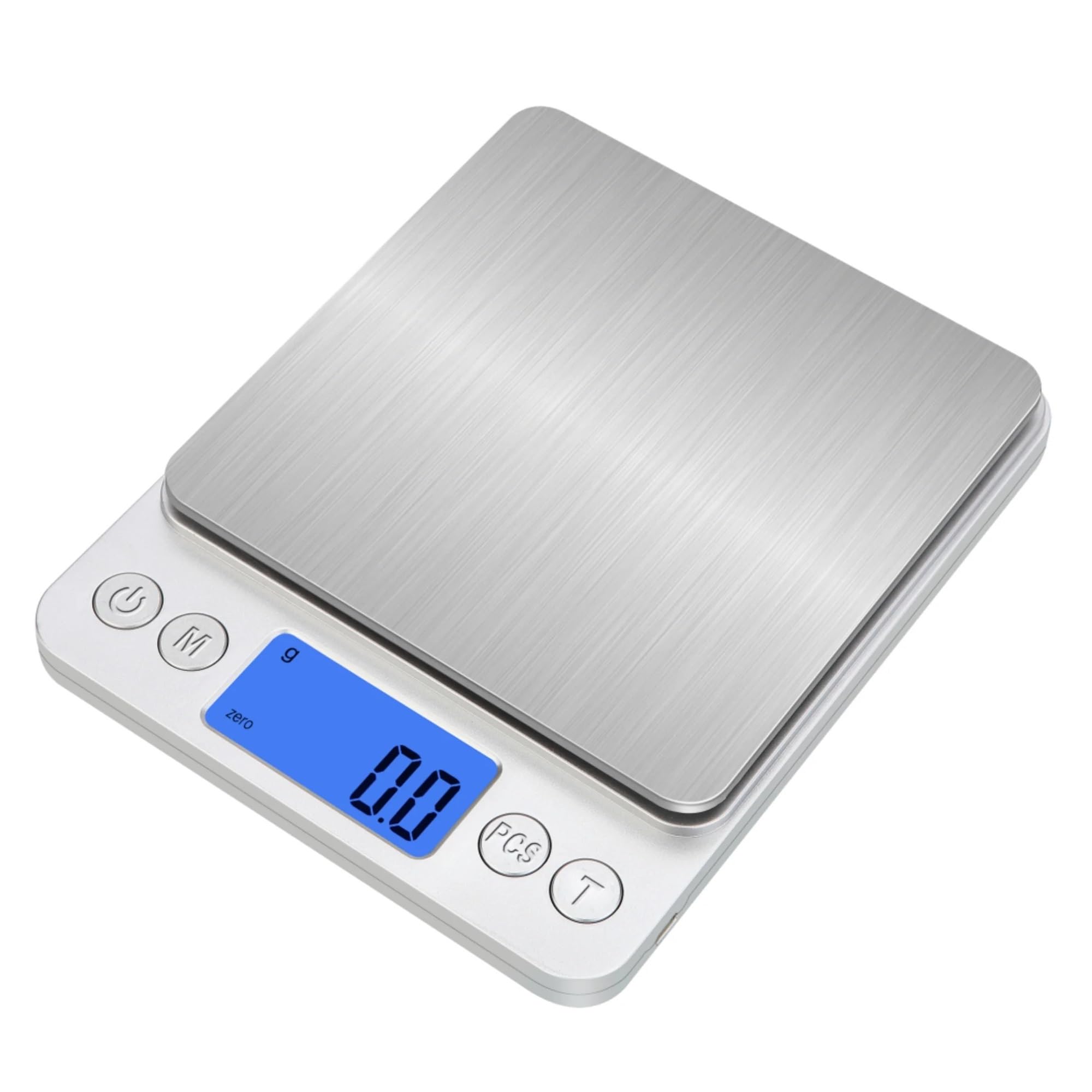 Báscula electrónica de cocina Básculas de cocina acero inoxidable(5kg-0.1g)