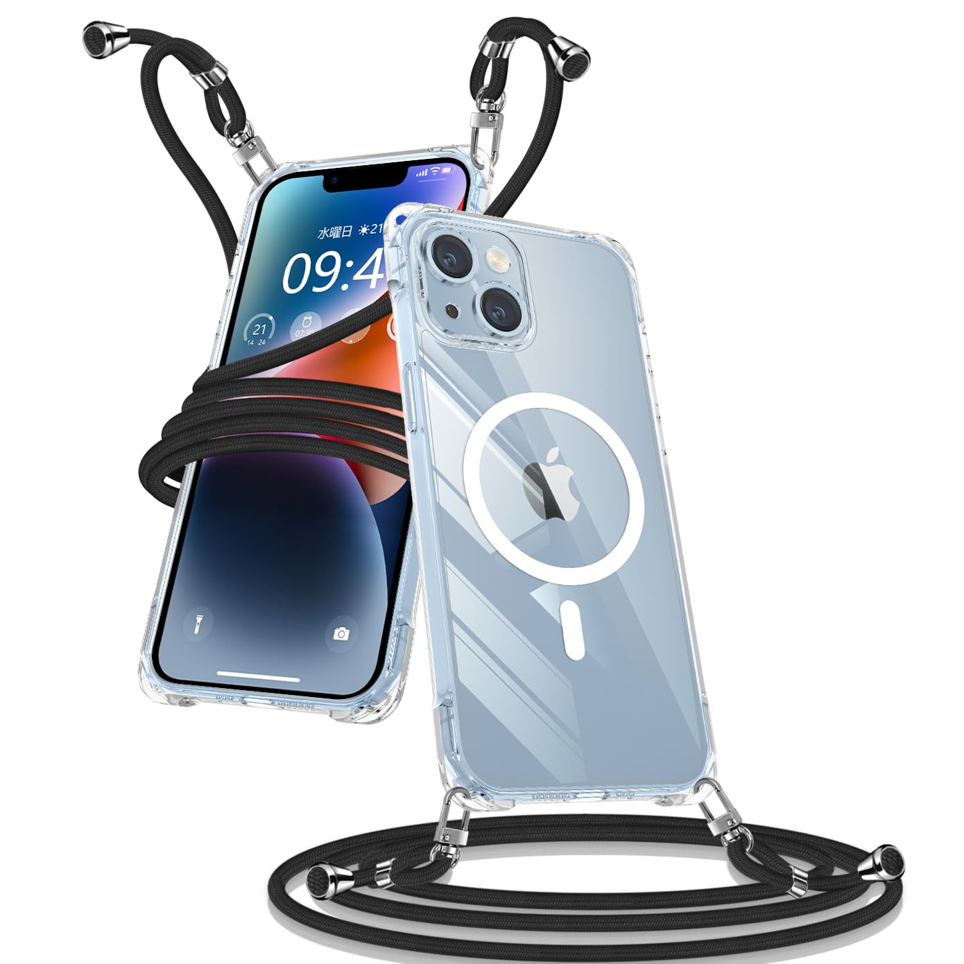 Amazon.co.jp: iPhone 14 Plus 用 ケース Magsafe 対応 クリア