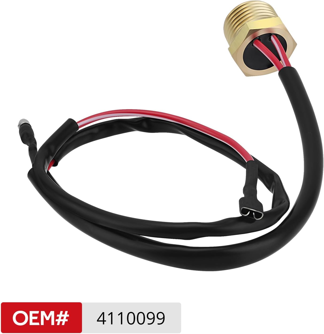 JAVIK Thermo Switch Sensor Fit for Polaris Trail Boss Big Boss Sportsman Norwegian 350L 400L 2x4 4x4 6x6 1991-1995,OEM#4110099