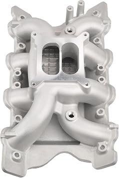 Engine Intake Manifold Compatible with Ford,De Tomaso, Mercury 351C RPM Air Gap Small Block V8 GAS Dual Plane