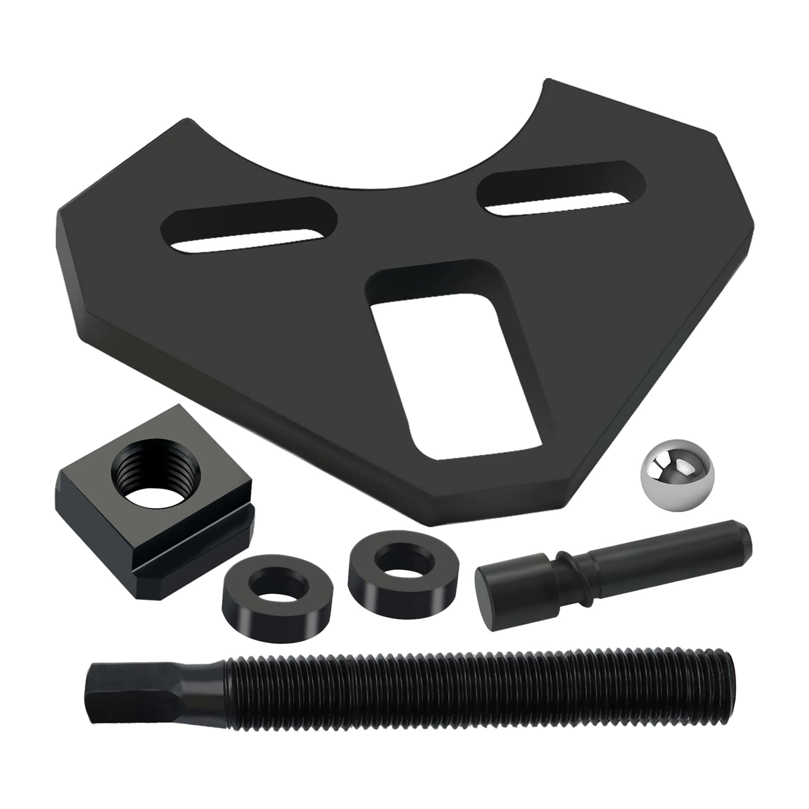 Extractor de bujes para herramienta de extracción de bujes de coche, Compatible con la mayoría de conjuntos de bujes de acero de 5, 6 y 8
