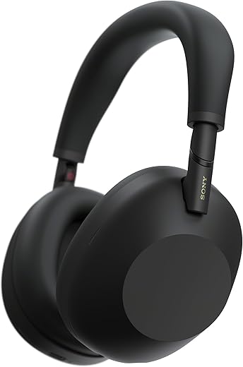 Sony WH-1000XM6 The Best Noise Canceling Wireless Headphones, HD NC Processor QN3, 12 Microphones, Adaptive NC Optimizer, Mastered by Engineers, Studio-Quality, 30-Hour Battery, Black