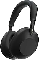 Fone de Ouvido Sony WH-1000XM6 Sem Fio com Cancelamento de Ruído Adaptável, Áudio de Alta Resolução, Preto