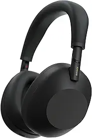 Fone de Ouvido Sony WH-1000XM6 Sem Fio com Cancelamento de Ruído Adaptável, Áudio de Alta Resolução, Preto