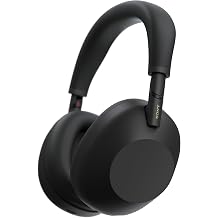 Sony WH-1000XM6 The Best Noise Cancelling Wireless Headphones, Black 