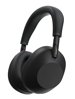 Sony WH-1000XM6 The Best Noise Canceling Wireless Headphones, HD NC Processor QN3, 12 Microphones, Adaptive NC Optimizer, Mastered by Engineers, Studio-Quality, 30-Hour Battery, Black