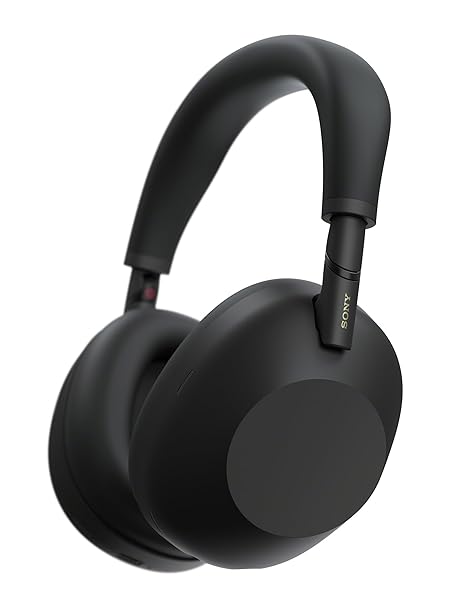 Sony WH-1000XM6 The Best Noise Canceling Wireless Headphones, HD NC Processor QN3, 12 Microphones, Adaptive NC Optimizer, Mastered by Engineers, Studio-Quality, 30-Hour Battery, Black