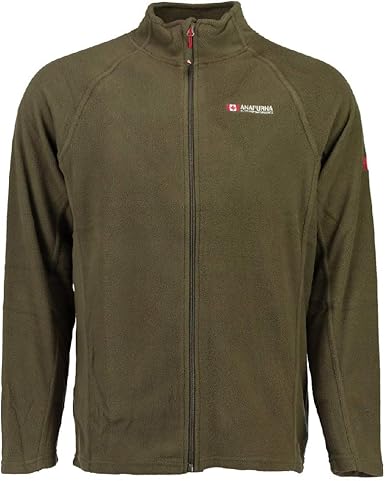 Anapurna Tonneau Sweat-shirt polaire pour homme Full Zip Deux poches  frontales manches longues : Amazon.fr: Vêtements
