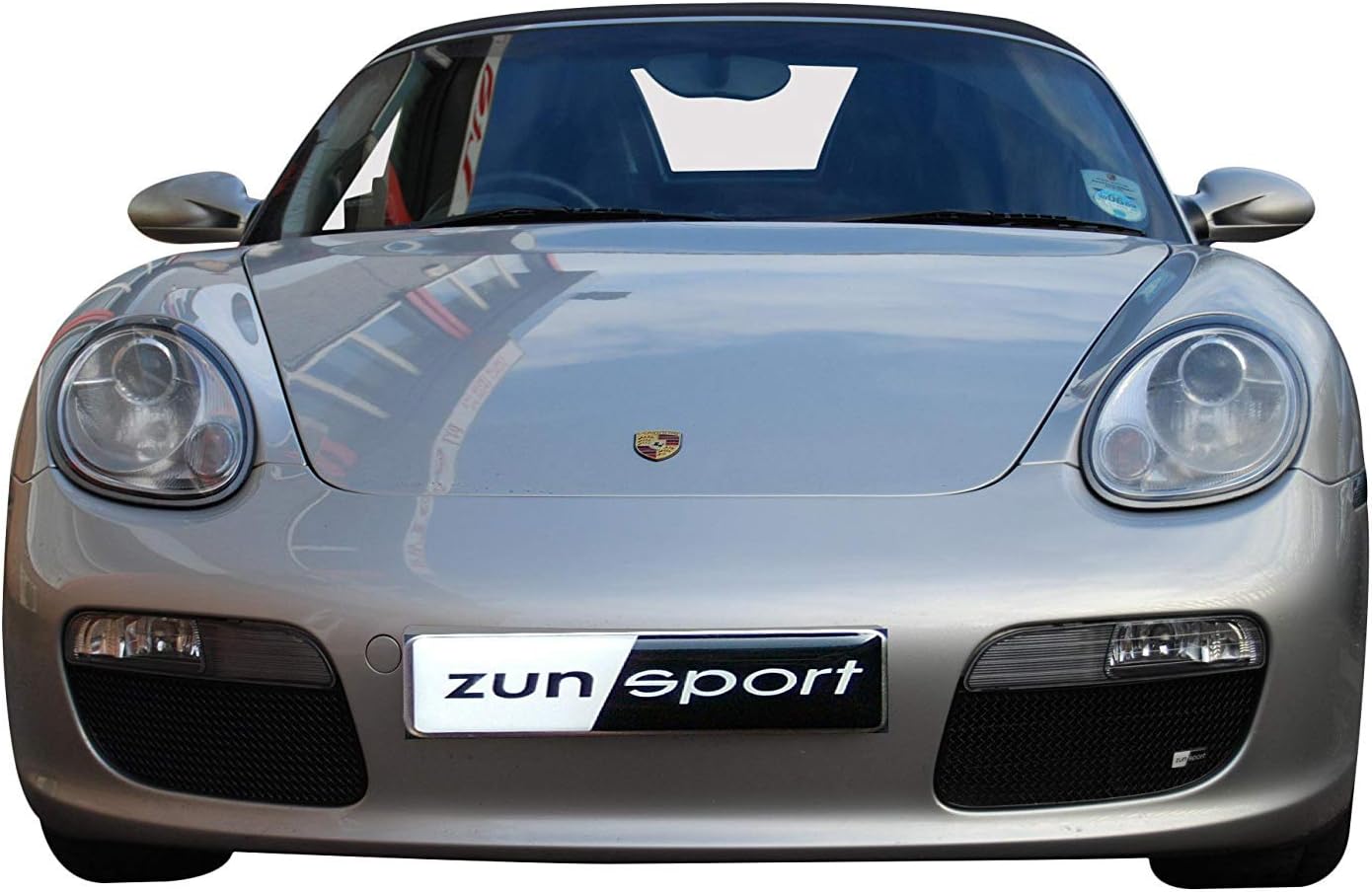 Zunsport Compatible With Porsche Boxster 987.1 - Outer Grill Set - Black finish (2005-2008)