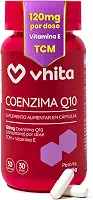 Coenzima Q10 120mg com Vitamina E e TCM 30 Cápsulas - Vhita