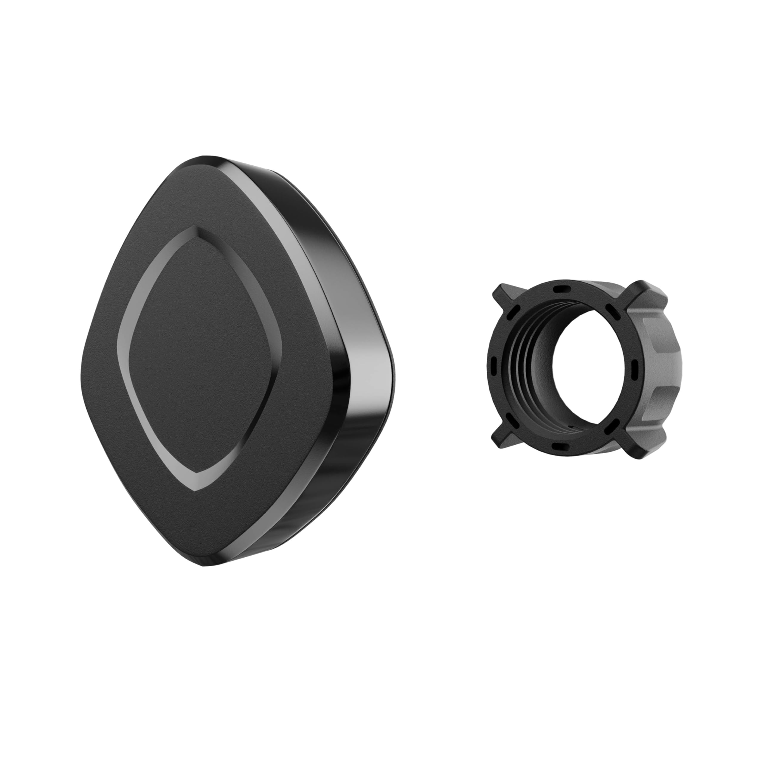 ARKON Mounts Heavy-Duty Magnetic Phone Holder Kit for 17mm Ball End Mounts Includes Easy to Install Adhesive Magnetic