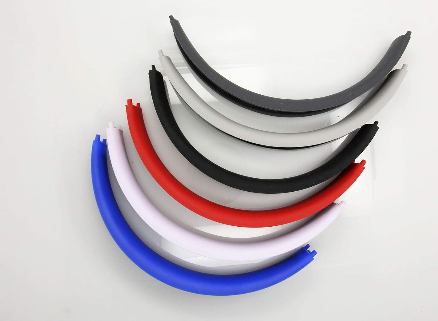 Replacement Top Headband Foam Cushion Pad Repair Parts for Beats by Dr.Dre Studio 2.0 Studio 3.0 Wired Wireless Over-Ear Headphone (White) image 2