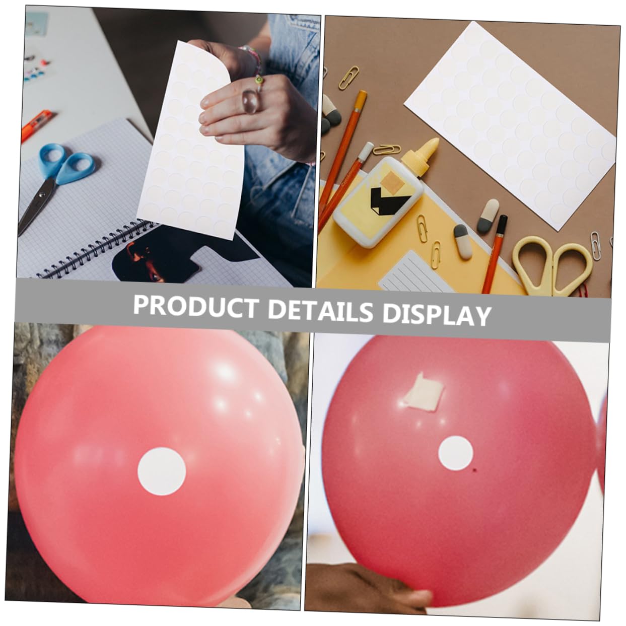 300pcs Strong Adhesion Removable Double Sided Adhesive Dots Double Sided Stickers for Wall