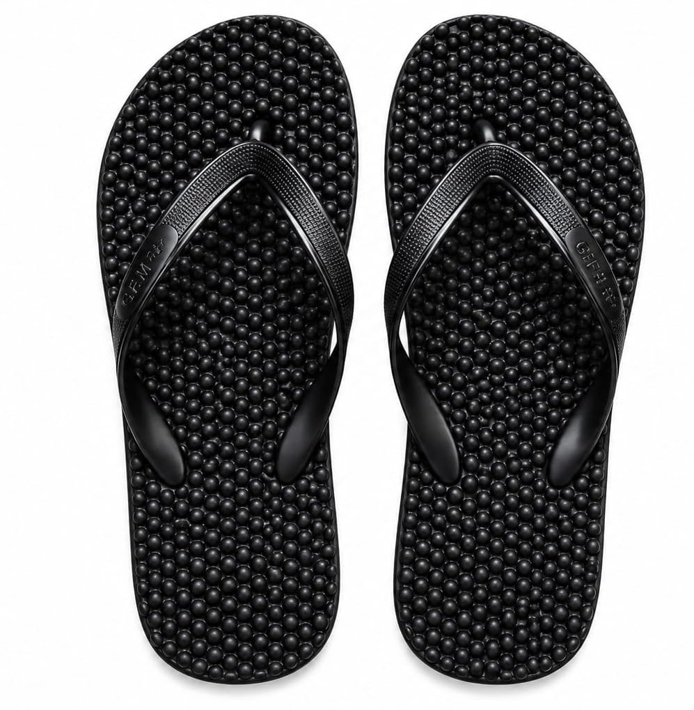 rajoriya textiles Men’s Stylish Rubber & EVA Slippers for Men and Boys | Lightweight Comfortable Flip Flops | Anti-Slip Casual Daily Wear Indoor Outdoor Slippers-picture-35