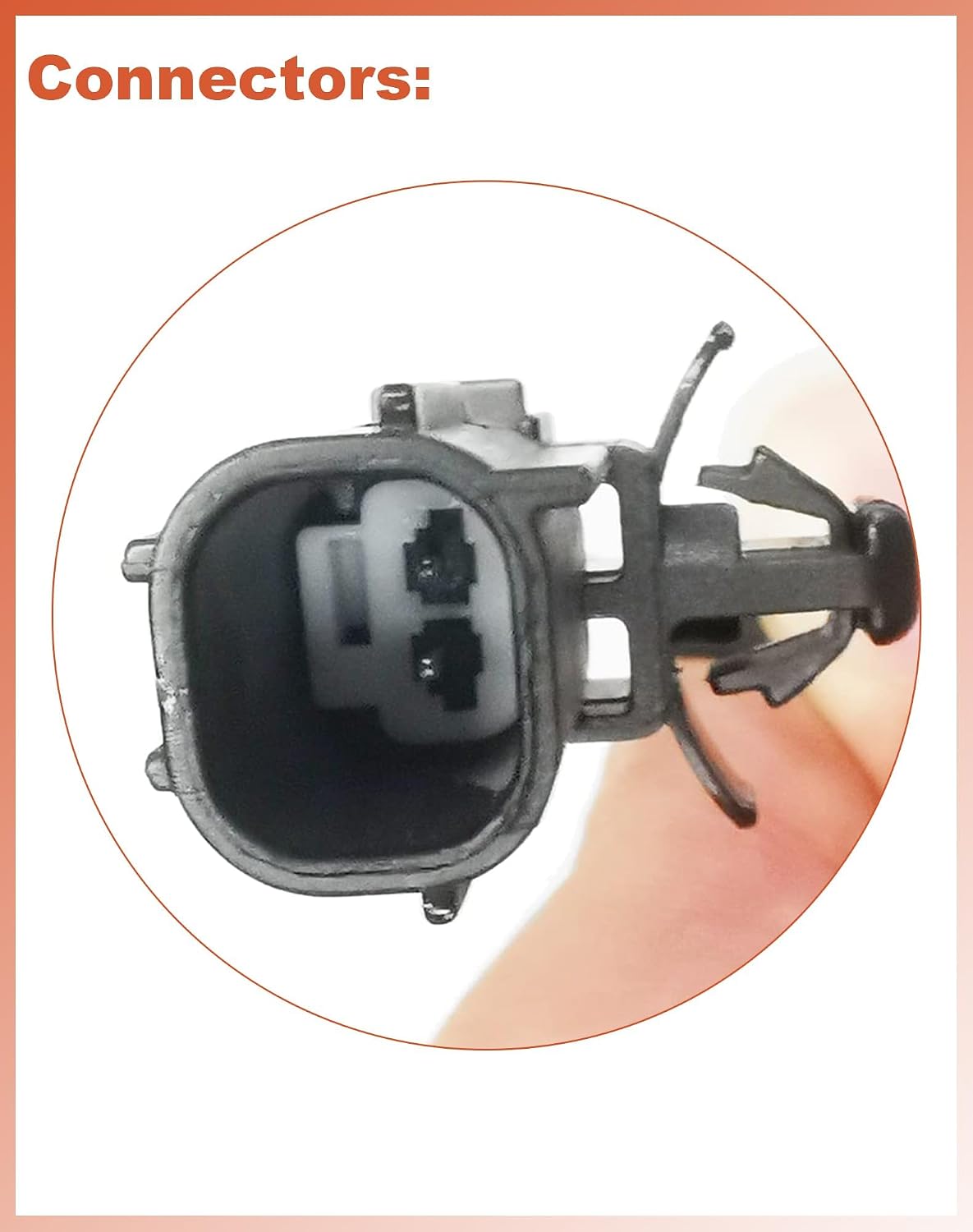 Front Right ABS Wheel Speed Sensor Compatible with Pontiac Vibe 2009-2010, Toyota Corolla 2009-2012 2014-2018, Matrix 2009-2012 Front Passenger Side Replace OE# 89542-02150 89542-02090