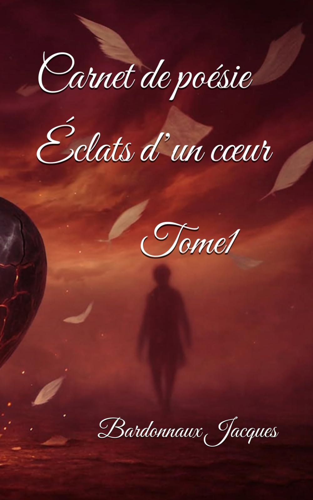 Carnet de poésie Éclats d’un cœur: Tome 1