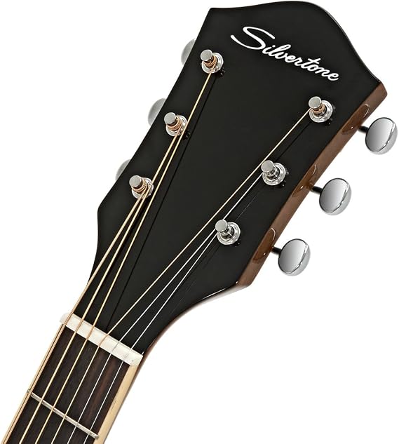 Silvertone 633 Jumbo A / E مع Clearwave 60 (Gloss Natural)