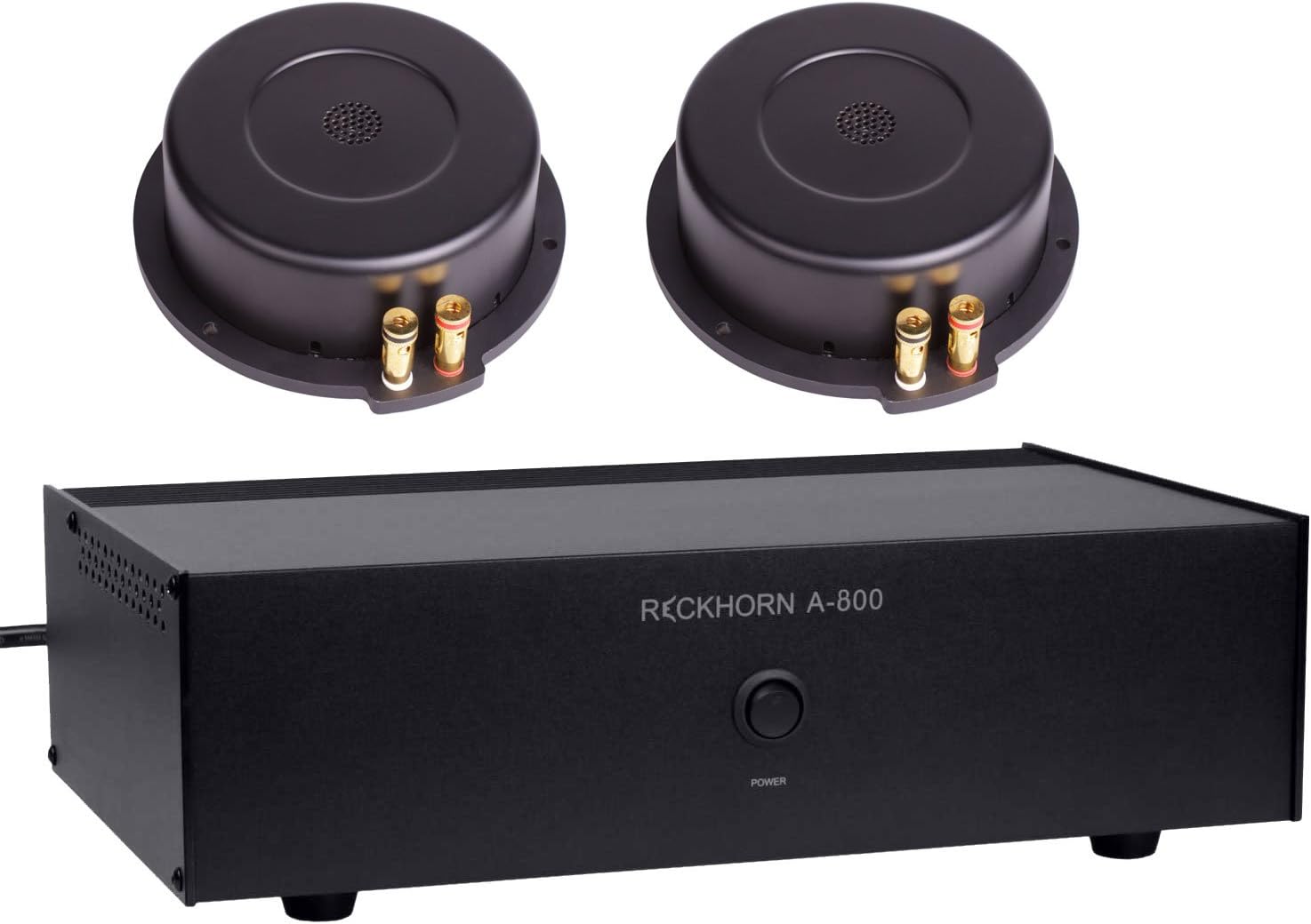 A-800 subwoofer mono amplifier 1 x 800 W / 2 Ohm and 2 x BS-200 Bass Shaker …