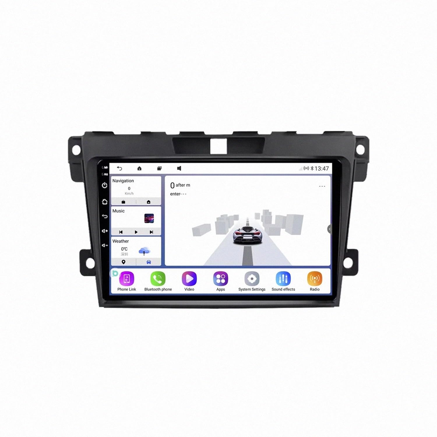 Pantalla de coche para Mazda CX-7 2007-2014 con Android Auto y GPS 4G+64G 8