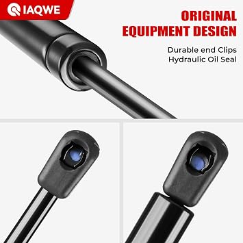 C16-21949 16 Inch 60Lbs/270N Gas Struts Spring Lift Support Shocks and 10MM Brackets Ball-Stud for Mounting