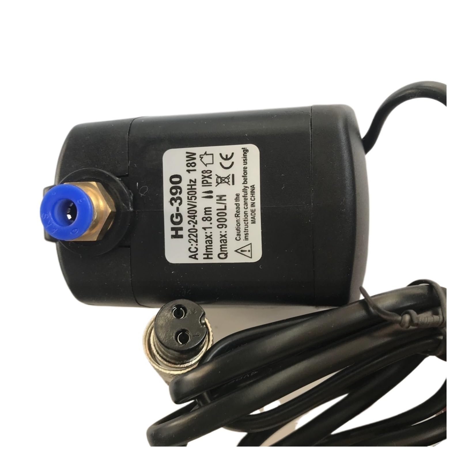 Pompe submersible HG-410 avec protection de bas niveau d'eau HG-390 BK-1800
