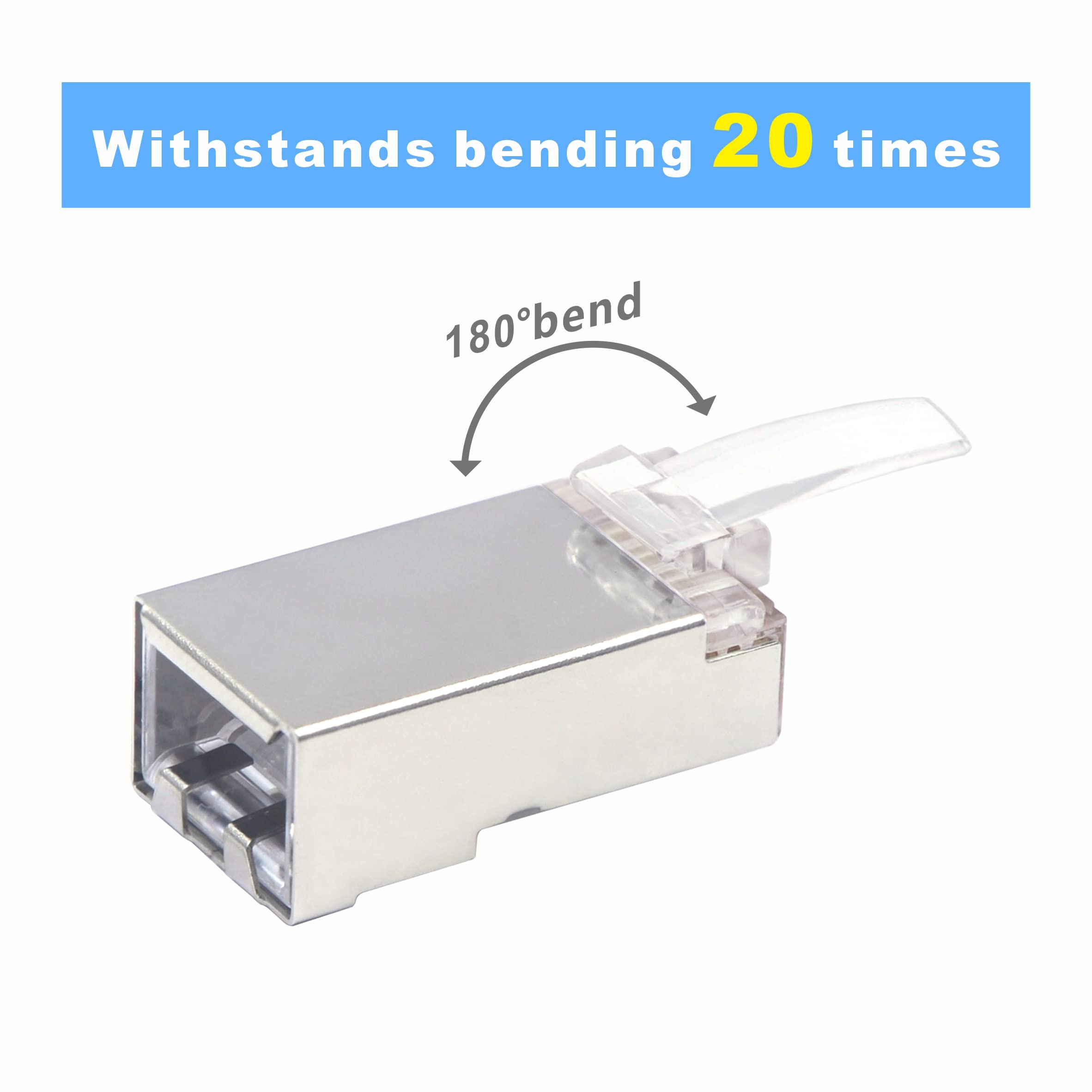 LINK Keystone Presa Rete Cat.6 Stp Rj45 Schermata Comaptibile - Foto 11