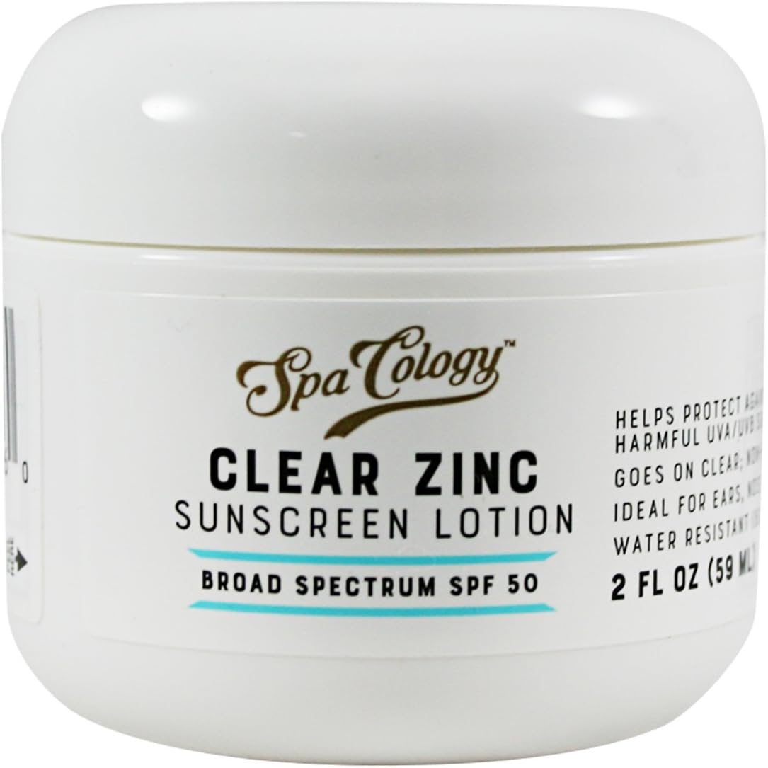 SPF 50 Zinc Lotion, 2 Ounce (Pack of 4)