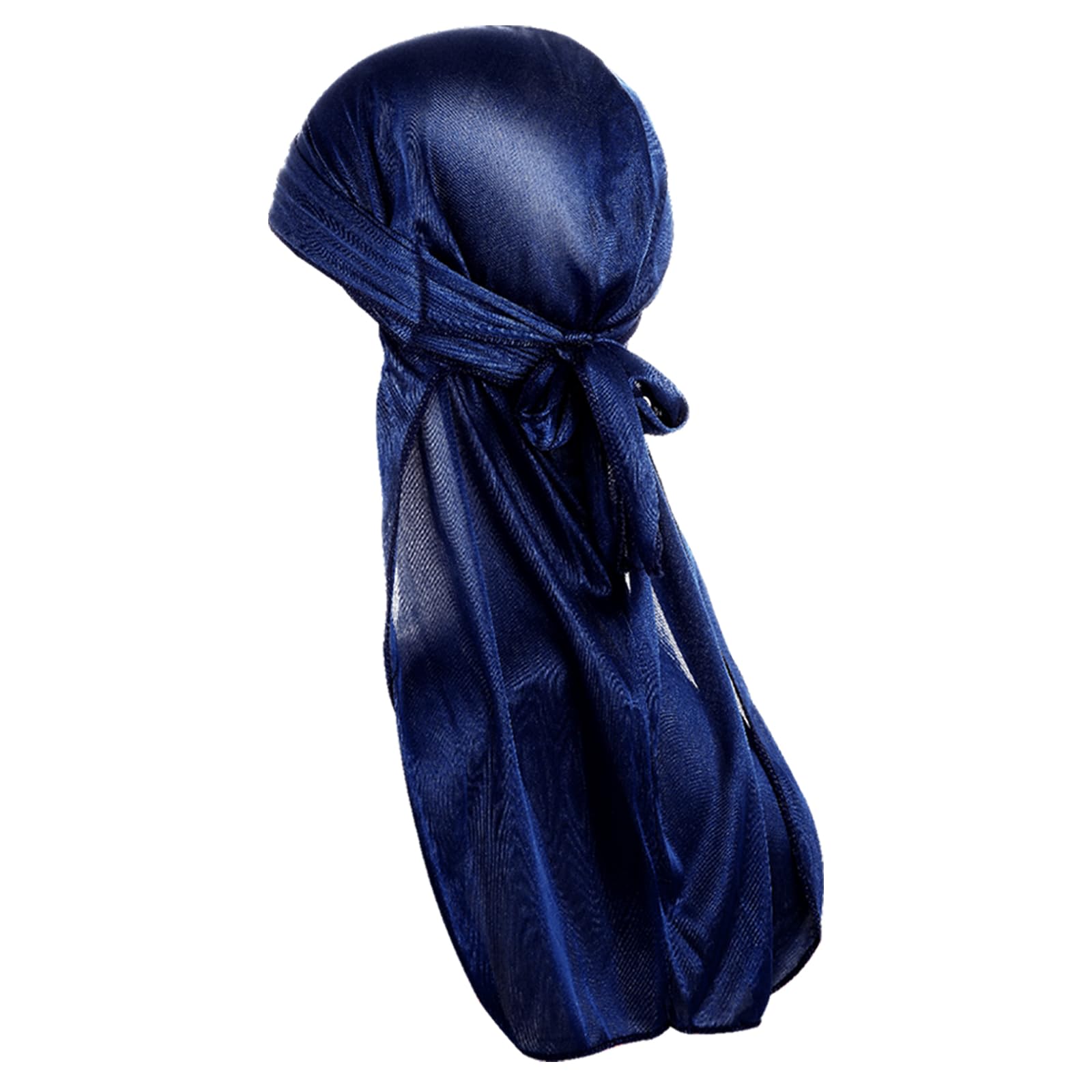 WLLHYF Durag sedoso, Durag de seda para hombre, 360 ondas, ultrasuave, de satén, cola extra larga