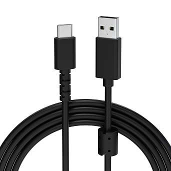 Replacement USB Type-C Data Charger Cable Cord Compatible with Logitech G733 Lightspeed/G PRO X Wireless Gaming Headset, MX Keys S Keyboard,MX Master 3/3S,MX Anywhere 3/3S Mouse, 5.9FT/1.8m