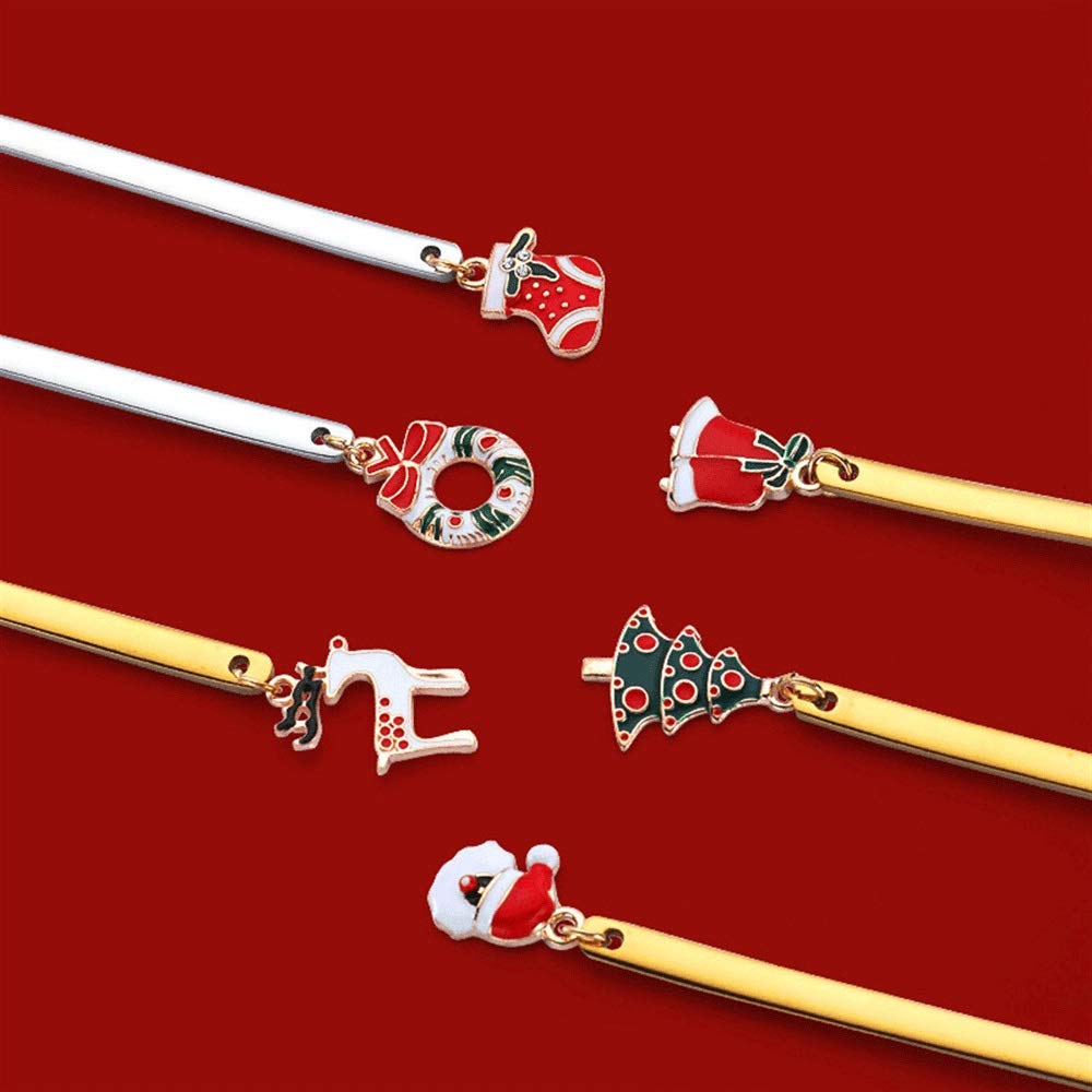 Loffel Löffel Set Weihnachts Edelstahl-Set Gold überzogenen Kaffeelöffel Dessertlöffel Rühren Kleine Löffel (Color : B)