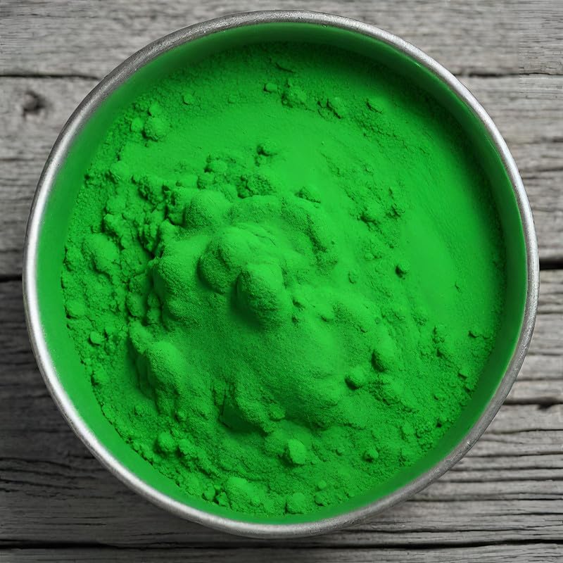 Image of Herbal and Organic Holi Colors | Eco Friendly | Green Color 300gm | Natural and Skin-Friendly Gulal | Handmade and Non-Toxic | Holi Ke Rang | Holi Celebration | Stain Free