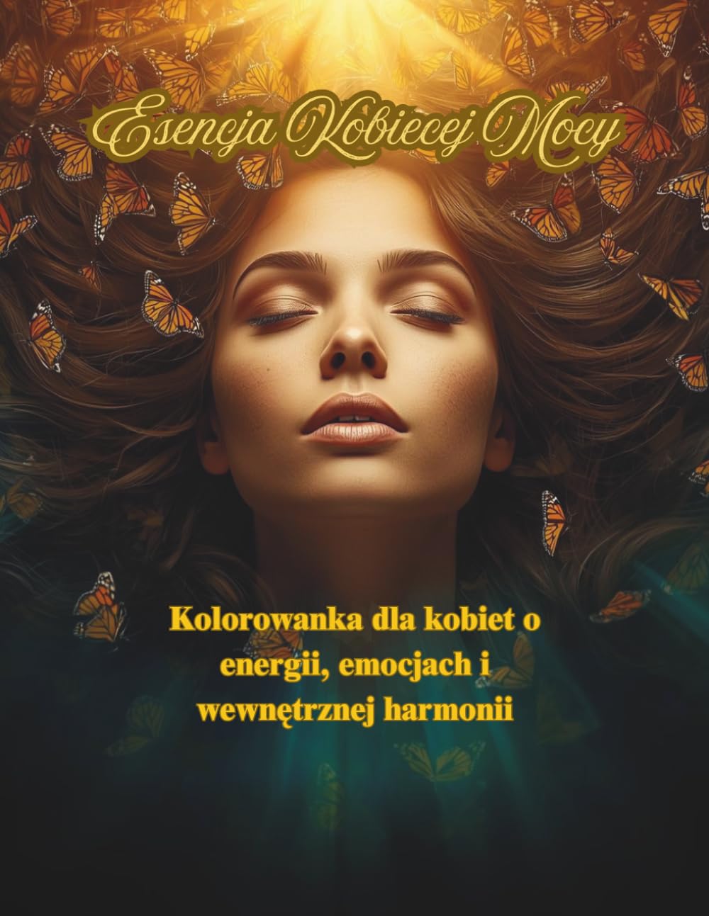 Esencja Kobiecej Mocy: Kolorowanka dla kobiet o energii,emocjach i wewnętrznej harmonii