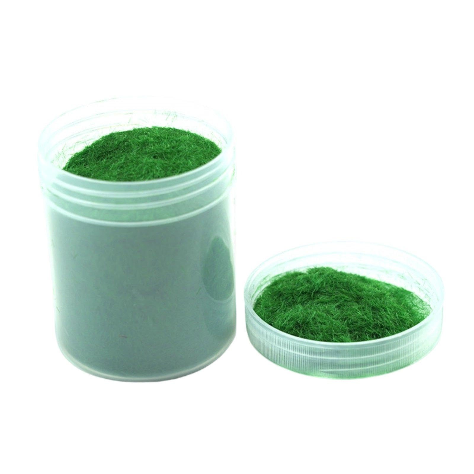 45 G Artificial Grass Powder DIY Model Grass Flock Realistic Artificial Lichen Powder for Wargamers, Hobbyists, Sand Tables, Dioramas Dark Green 3MM-image-27