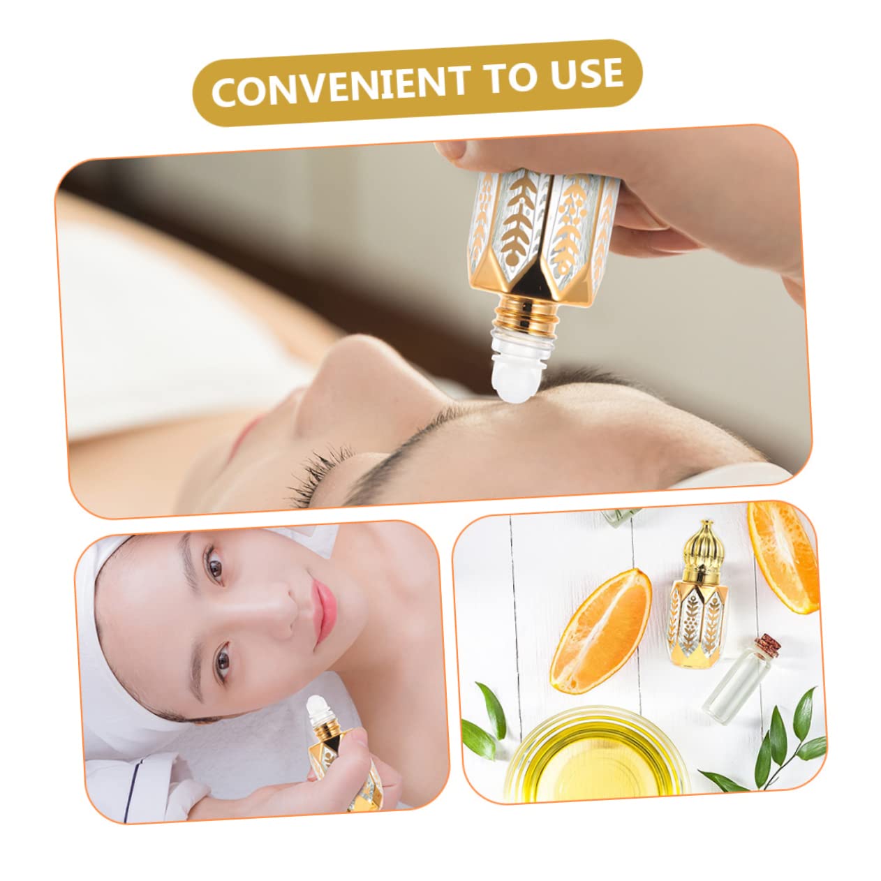 ABOOFAN 15pièces Bouteilles Pour Huiles Essentielles Et Parfums De Flacons à Bille Bouteilles Rechargeables Et Pratiques Pour Voyage Et Échantillons