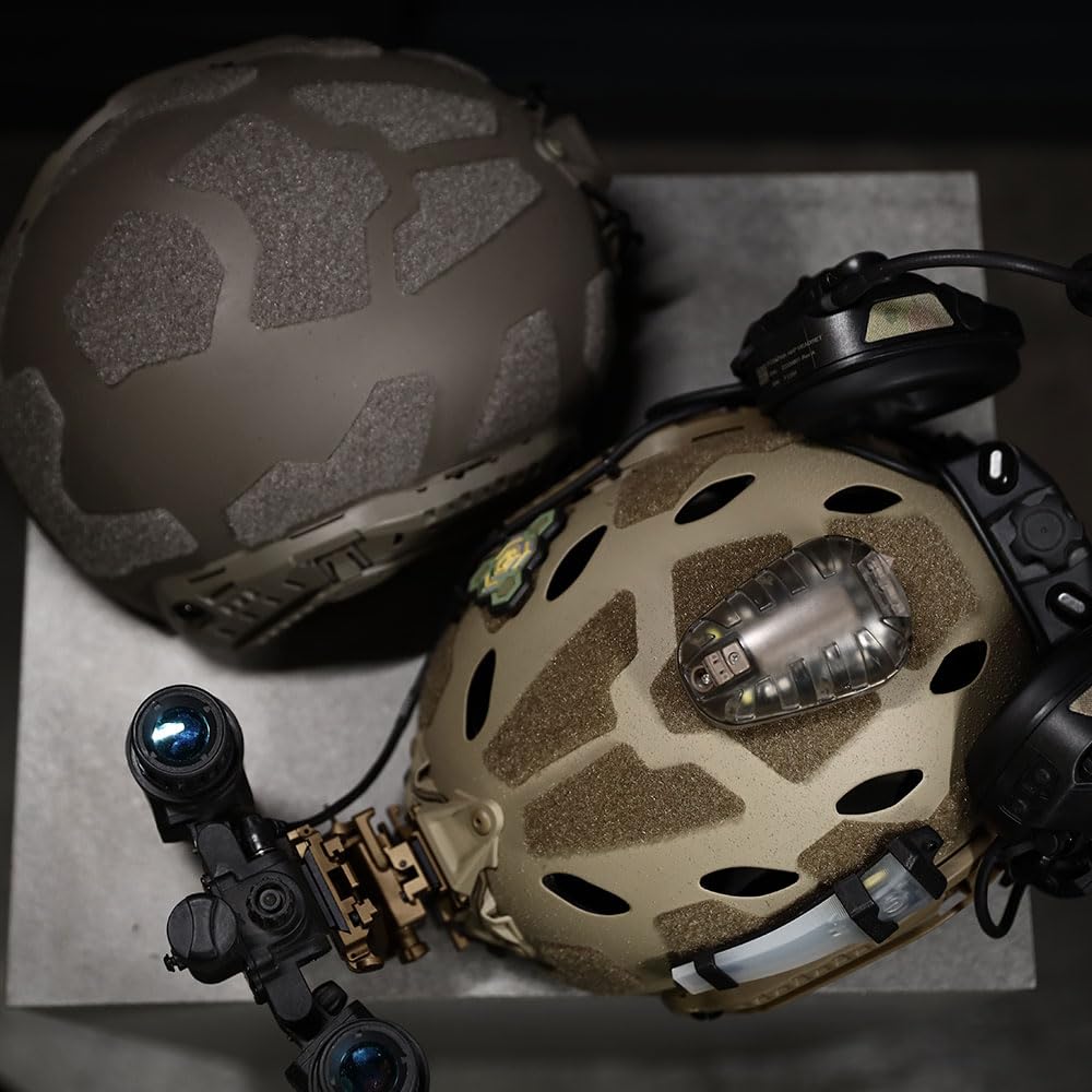 Casque Tactique IDOGEAR SF Super High Cut FAST - Léger Pour Chasse Et Airsoft