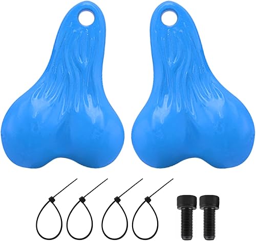 WOAEIUOS Bolas colgantes para camión, tuercas, bolas de parachoques, tuercas de toro, contrapeso de bola de cola para TRX4M SCX24 FX24 coches RC 118