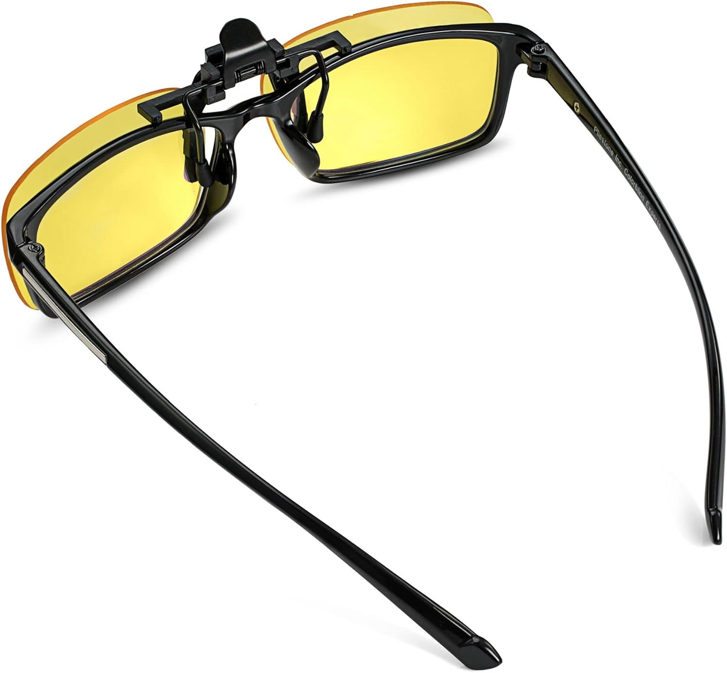 Pilestone TP-023 Yellow Lens Color Blind Glasses Clip-on for Yellow Blindness Indoor/Ourdoor Use