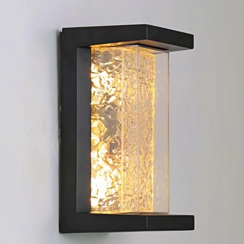 Aplique de pared de iluminación con control remoto RGB-3000k proch pared exterior luminarias 60w montado interiorexterior luz decorar para porche,