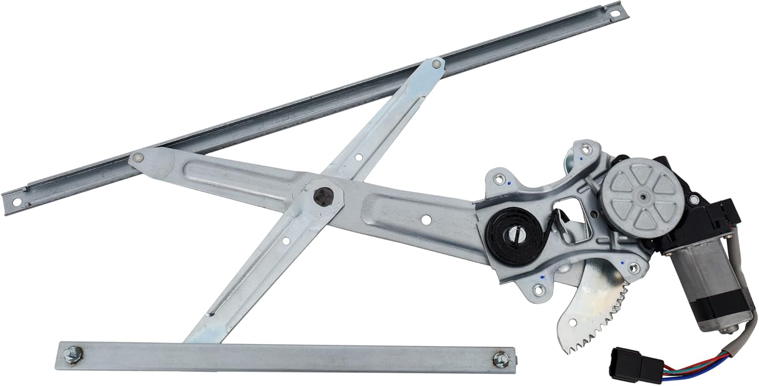 Evan Fischer Power Window Regulator with Motor 6-Pins Compatible with Honda Pilot 2016-2022 Ridgeline 2017-2023 Passport 2019-2023 Front, Passenger Side Replaces# 72211TG7A01-PFM