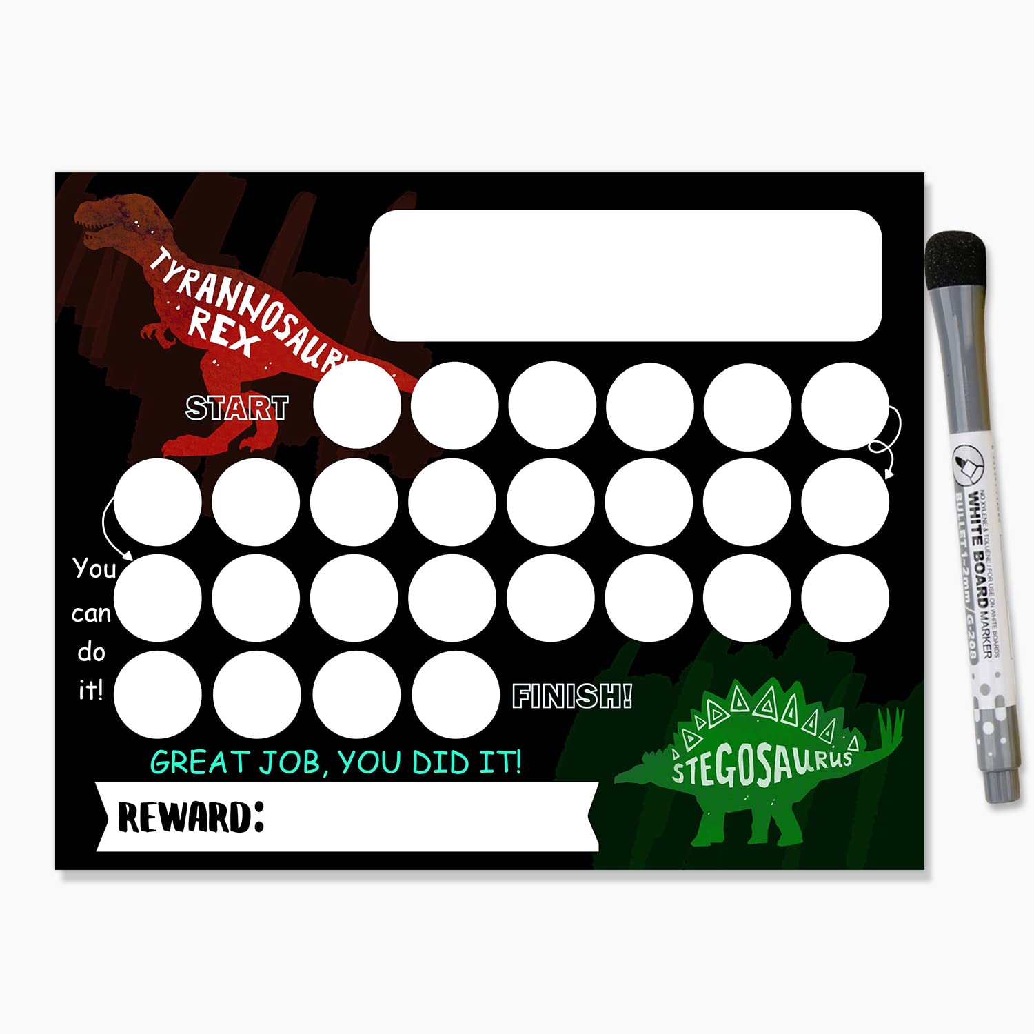 dinosaur-chore-chart-for-kids-magnetic-reward-chart-for-kids-behavior