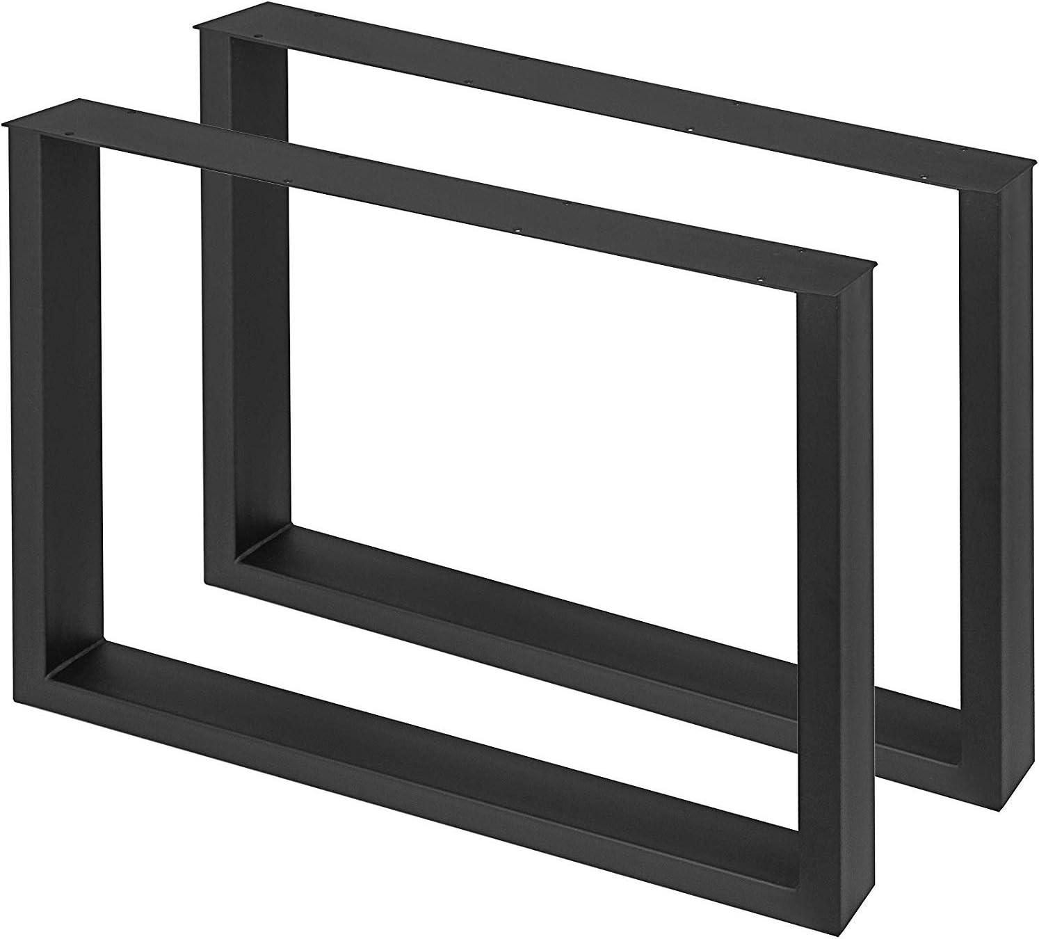 Review Lisuden Metal Table Legs Coffee Table Legs 28 inch DIY Furniture Legs Office Table Legs Computer Desk Legs (28"×36")2 PCS