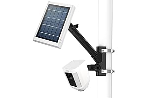 2-in-1 Solar Pole Mount For Ring Cam