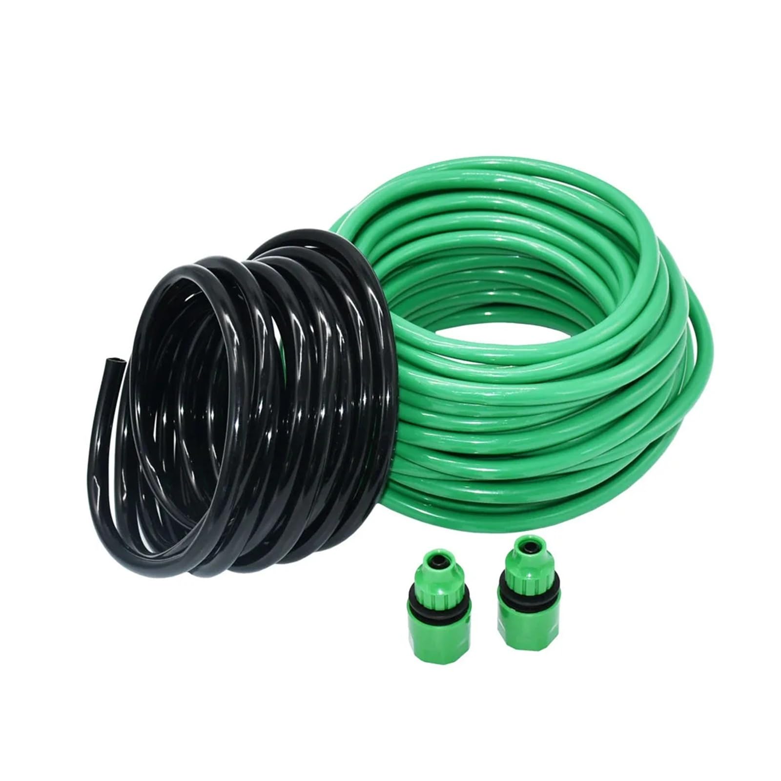 Wąż do nawadniania kropelkowego z PCW, 4/7 mm, 8/11 mm, 9/12 mm, akcesoria do nawadniania, do trawnika i balkonu, rurki do nawadniania ogrodu, jasnożółty